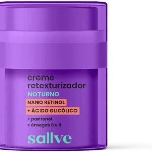Sallve Creme Retexturizador Noturno 30g