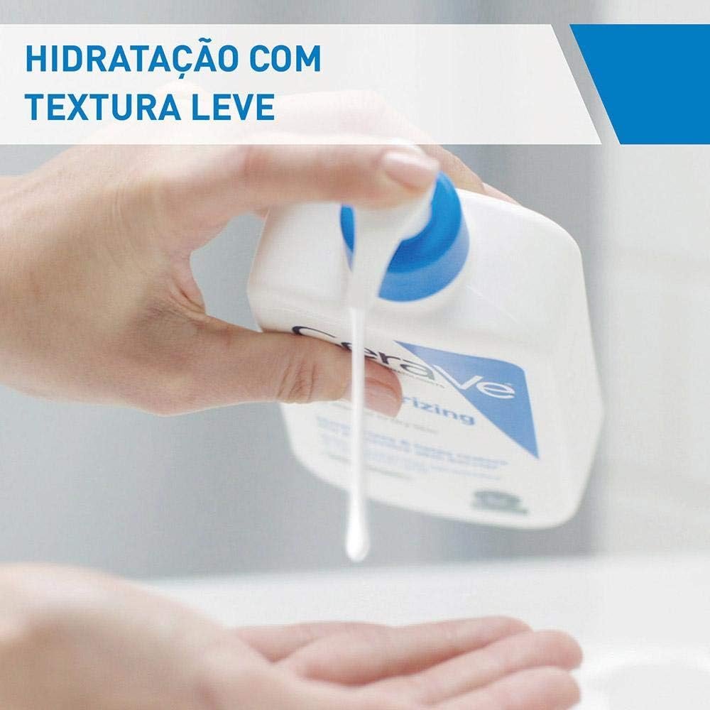 CeraVe, Loção Hidratante Corporal, com textura Fluida e Ácido Hialurônico 340g - Image 2