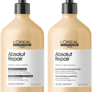 Kit L'Oréal Absolut Repair Shampoo 750ml + Condicionador 750ml