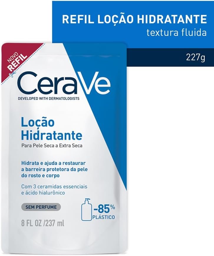 CeraVe, Loção Hidratante Corporal, com textura Fluida e Ácido Hialurônico 340g - Image 29