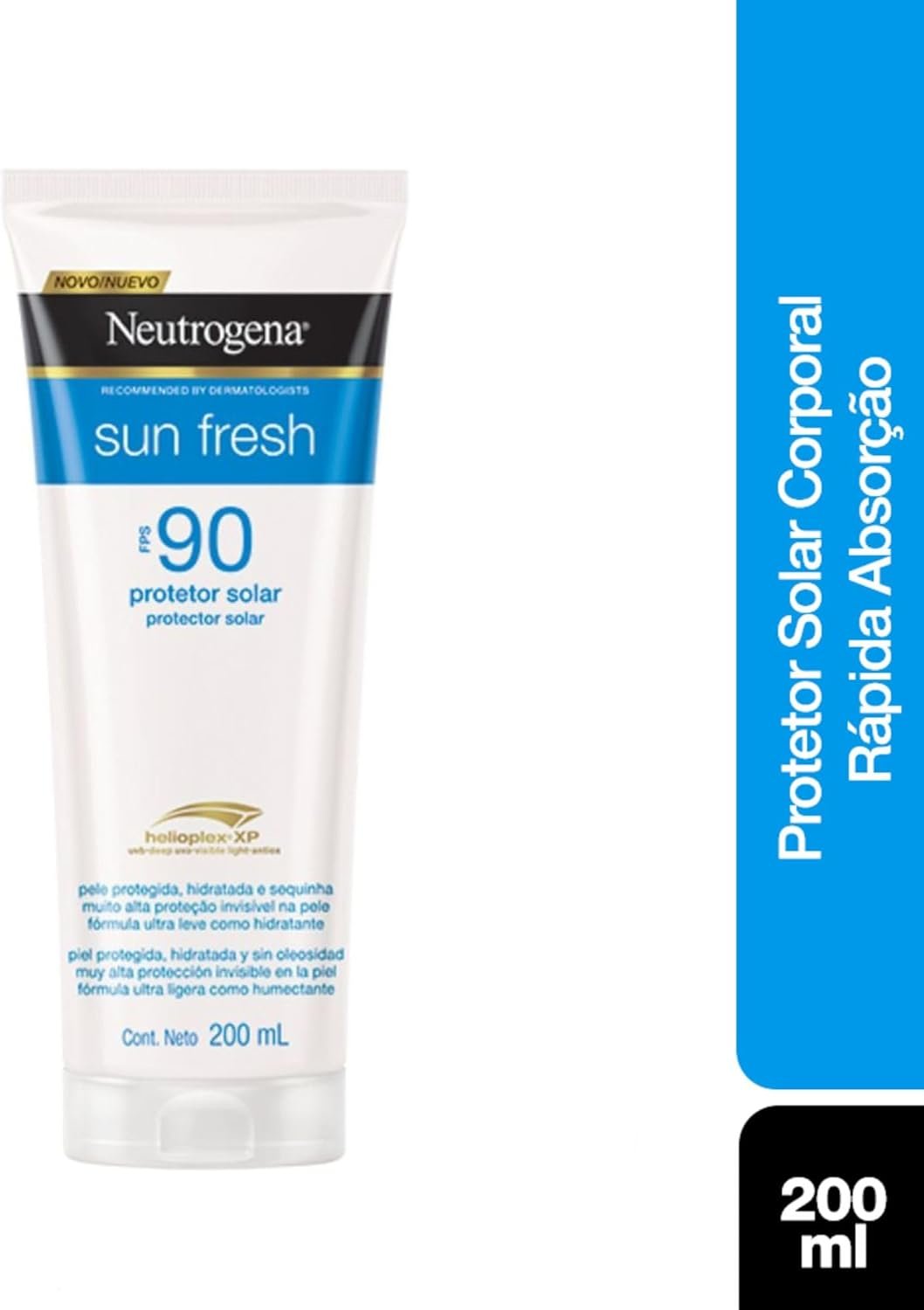 Neutrogena Sun Fresh Protetor Solar Corporal FPS 90, 200ml - Image 2