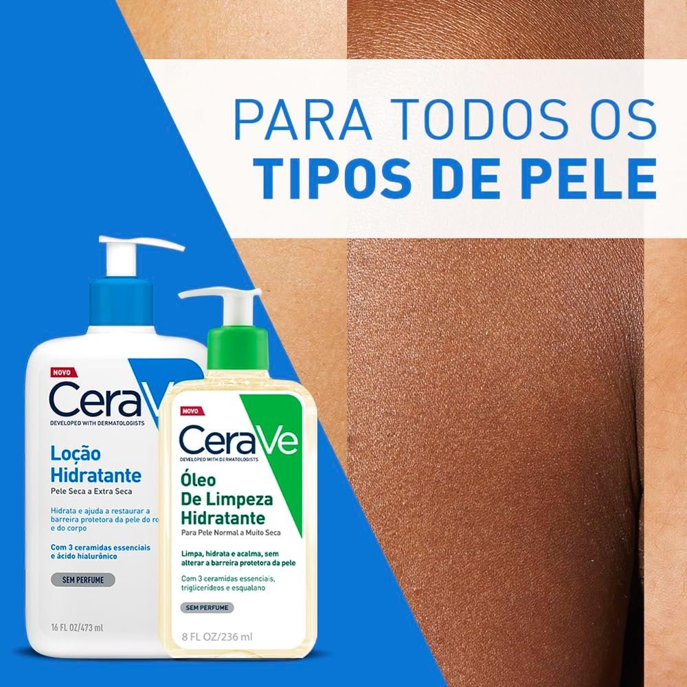 CeraVe, Loção Hidratante Corporal, com textura Fluida e Ácido Hialurônico 340g - Image 37